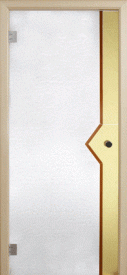 Porte intérieure en verre coloré K822BEBRW