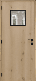 Porte à planchettes EFR114 + cadre en fer forgé 30 x 30